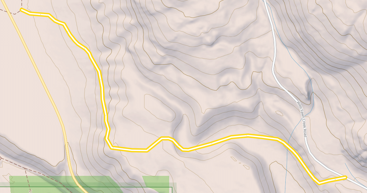 Map preview of Lower Fawn Creek