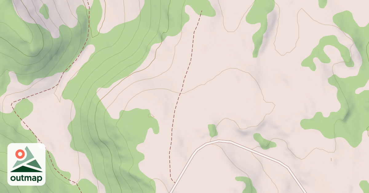 Map of BUTTERMILK SPUR C