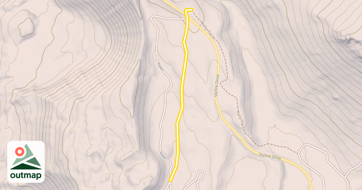 Map of Old Road Trail