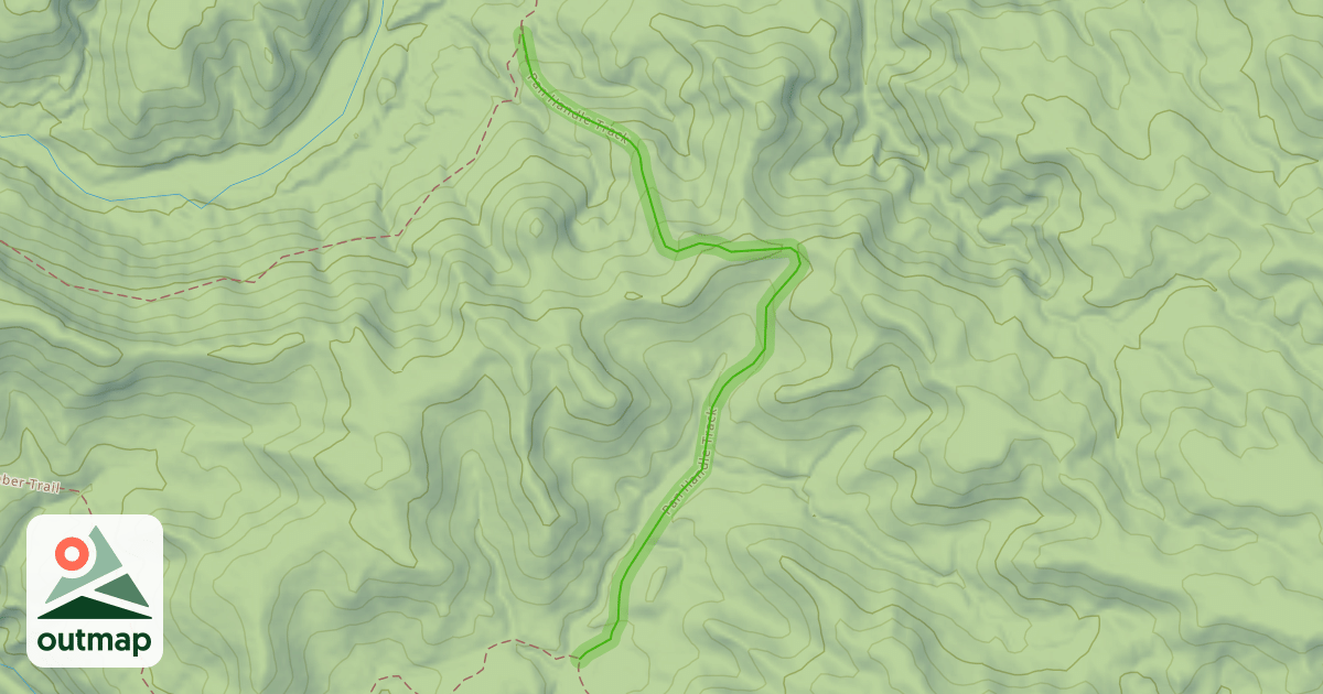 Map of Pan Handle Track