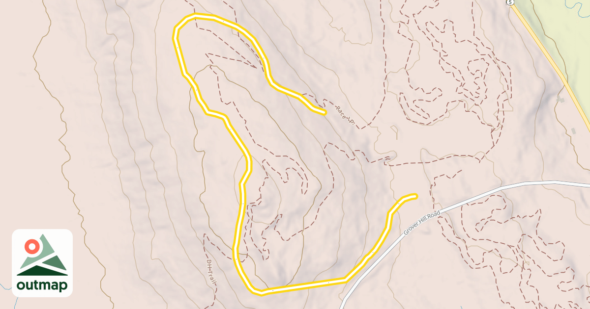 Map of Upper Loop
