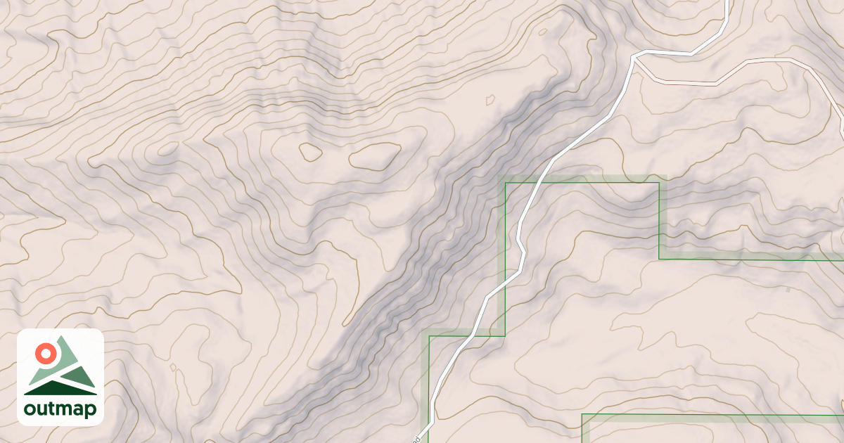 Map of GOBBLERS KNOB