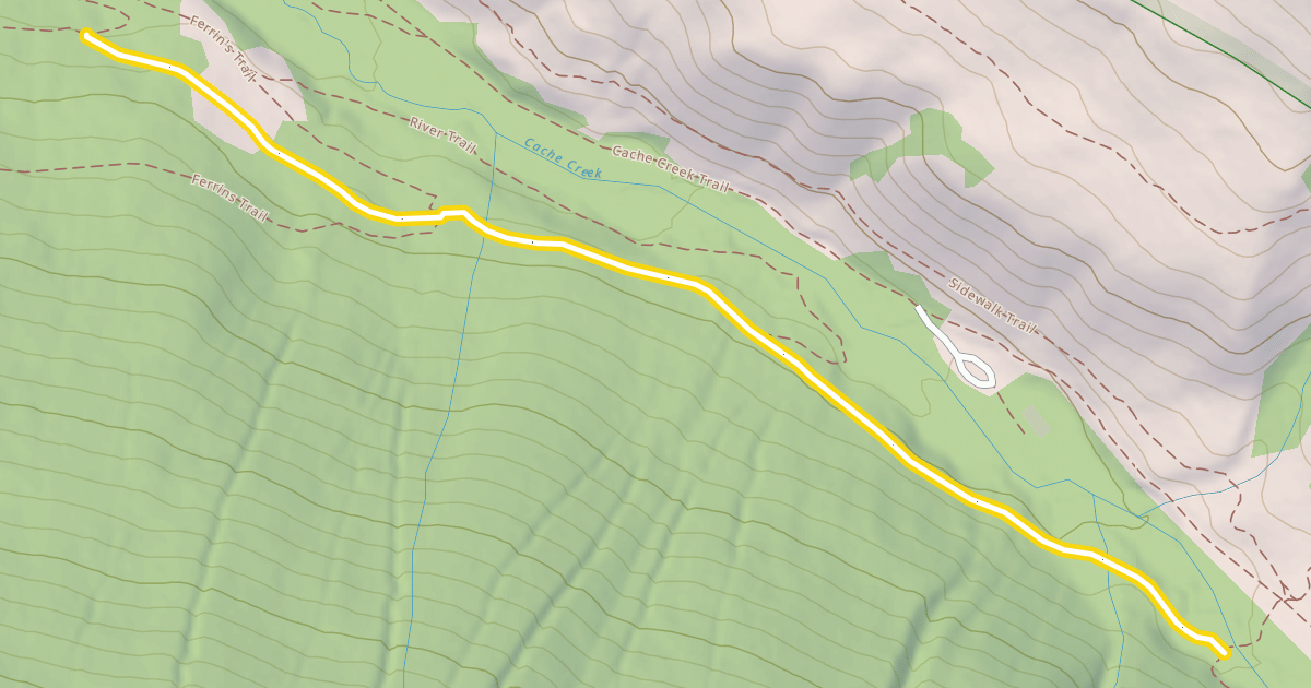 Map preview of Hagen Trail