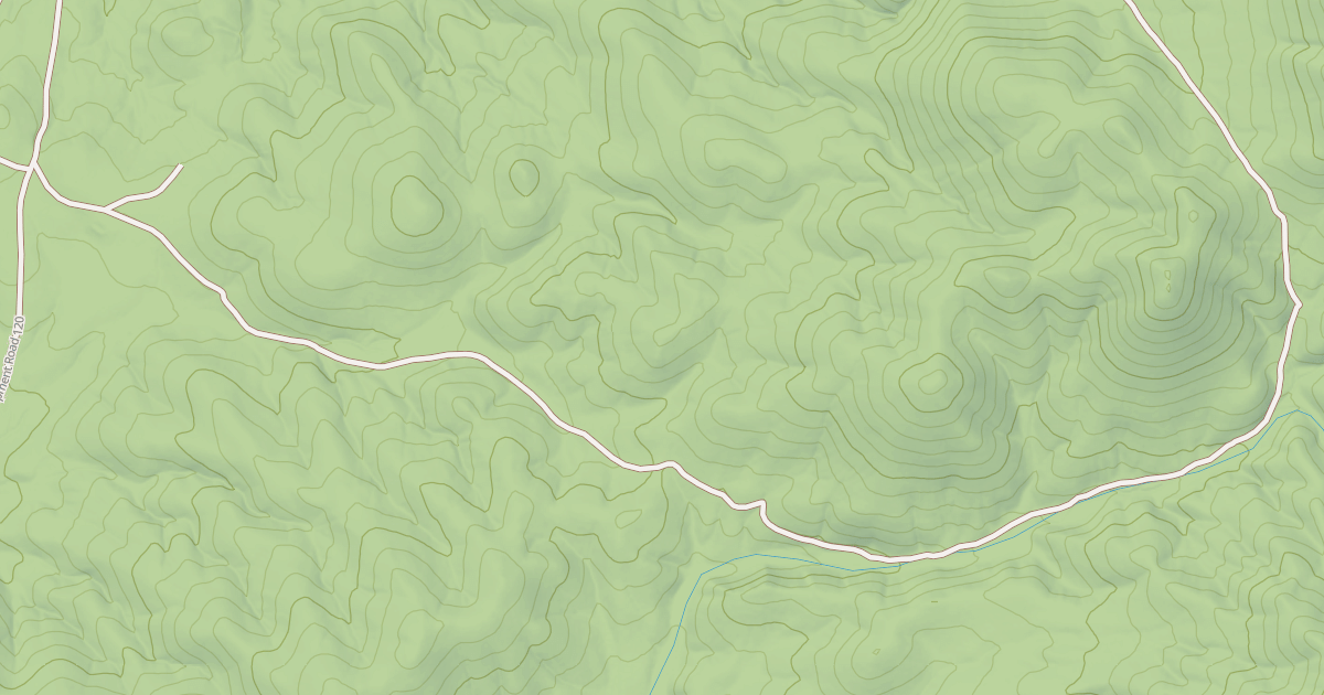 Map preview of MILTON CANYON SPUR B