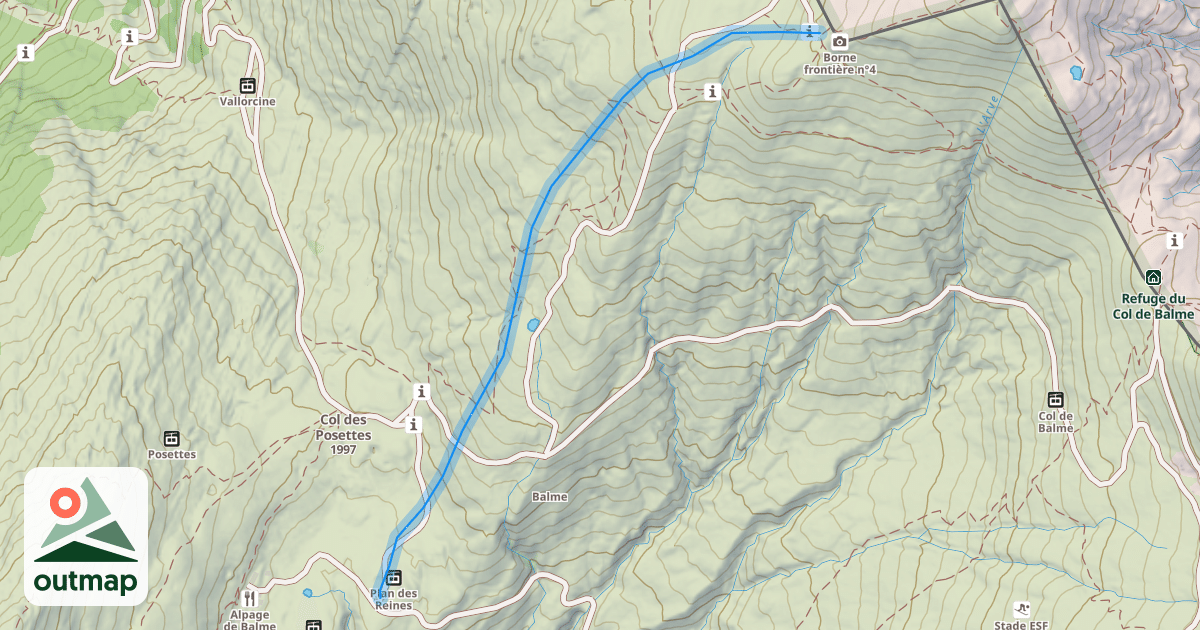 Map of Béchat