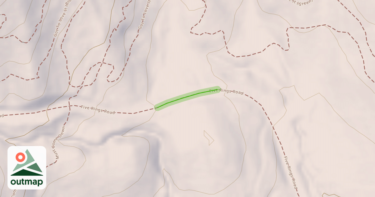 Map of Five Rings Road