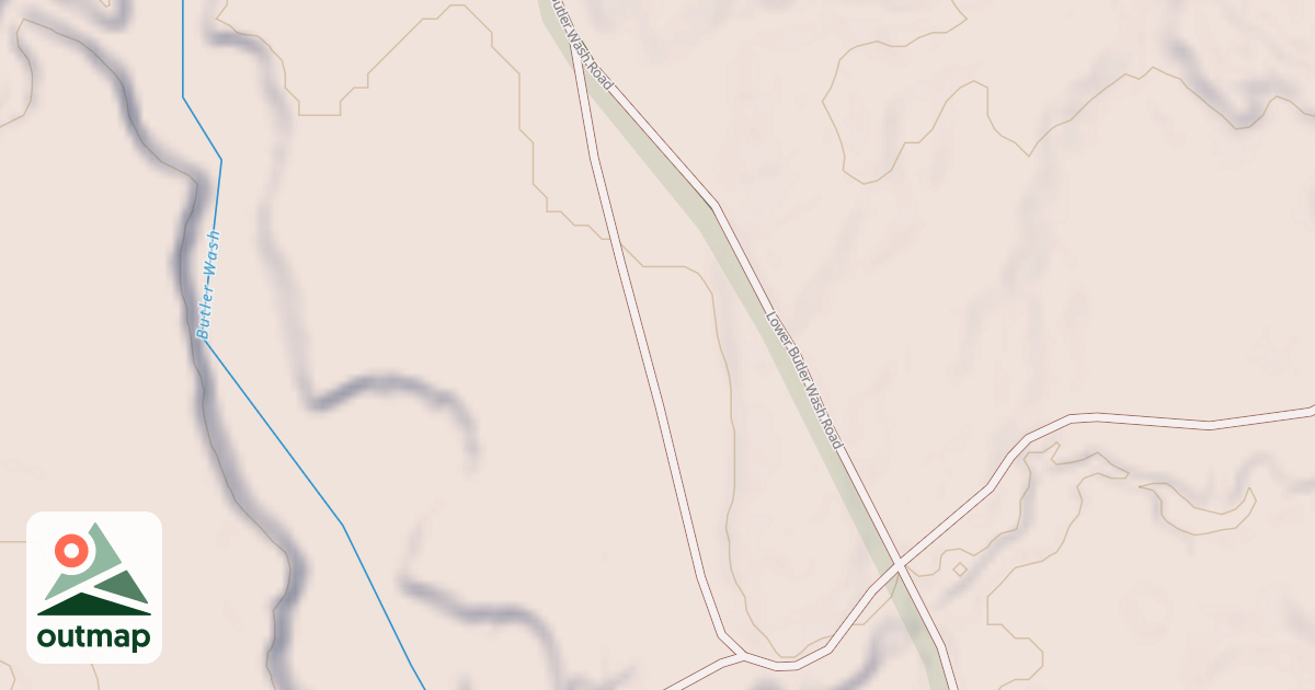 Map of BLM National GTLF Public Motorized Roads 0bc7f5a7-8a05-4430-bb36-09a43e29c1fd