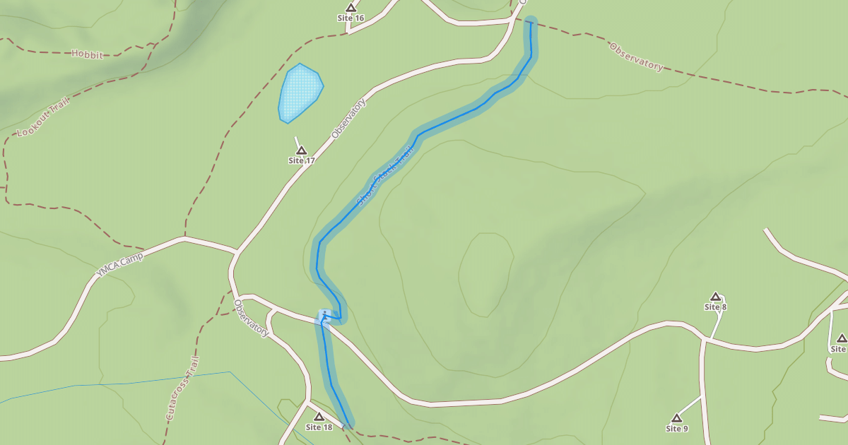 Map preview of Short Stack Trail