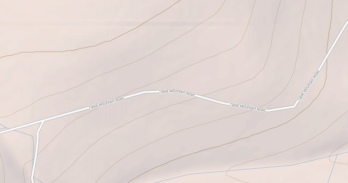 Map preview of Table Mountain Sled Trail