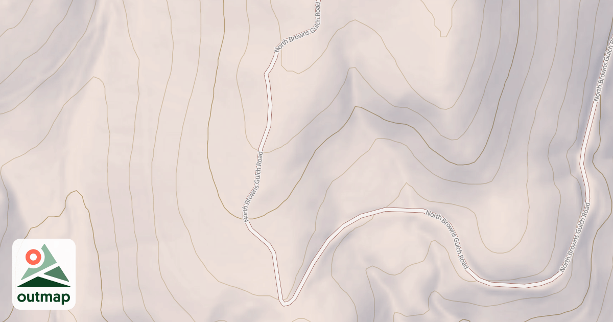 Map of USFS National Forest System Roads {959EDFA2-DDCA-47EC-8DBD-E132BB3D869A}