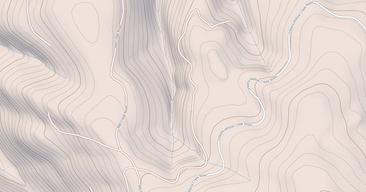 Map preview of MILL CREEK
