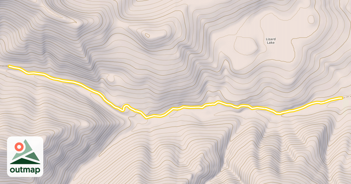Map of Mahogany Creek ID