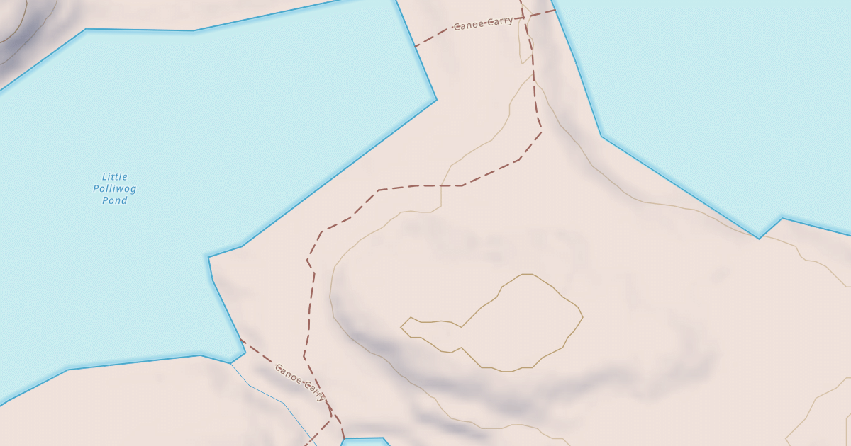 Map preview of Horseshoe Pond Trail
