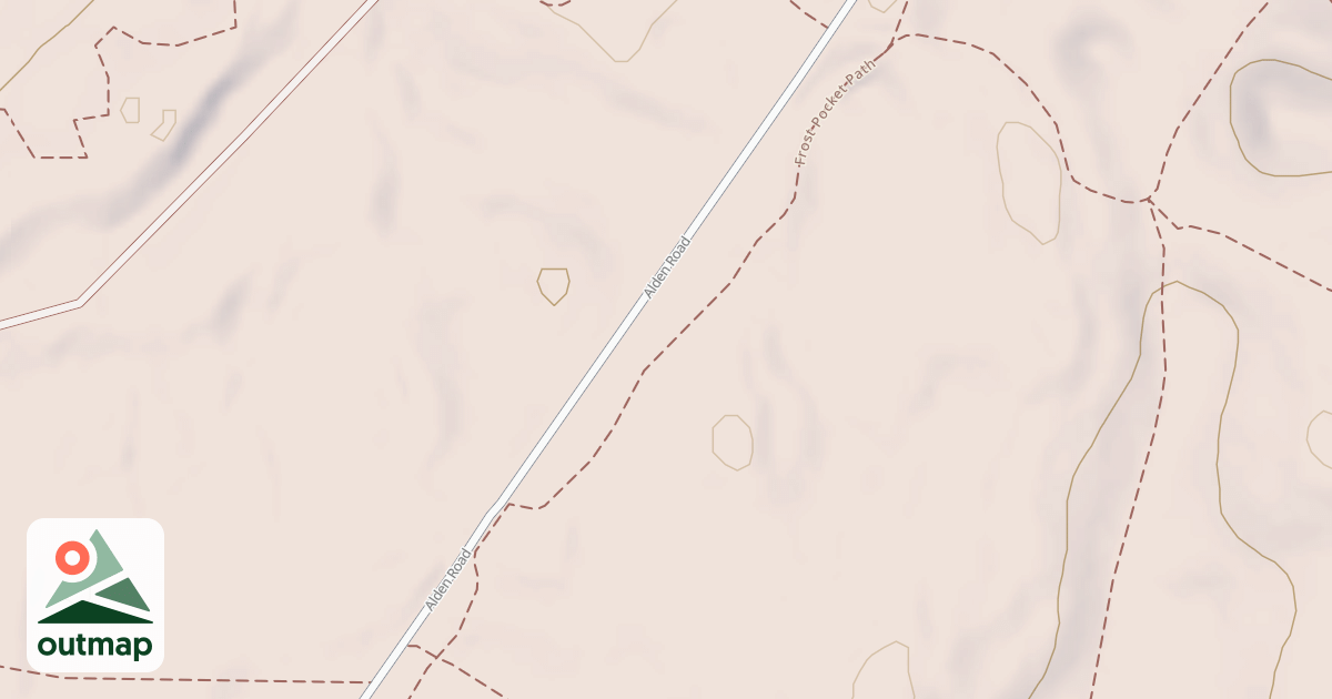 Map of Frost Pocket Path