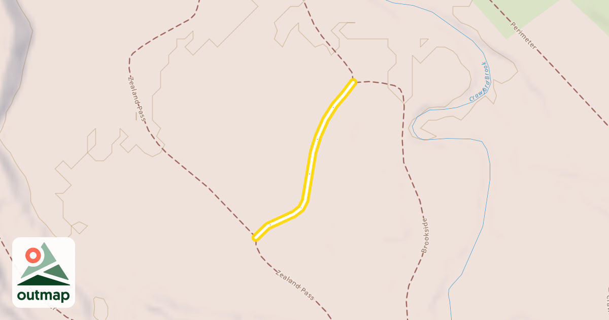 Map of Chris' Crossing