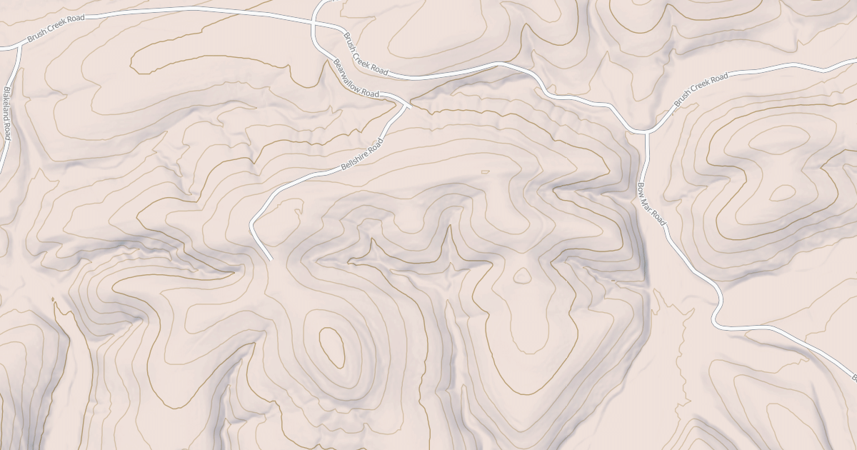 Map preview of SOUTH HART RIDGE