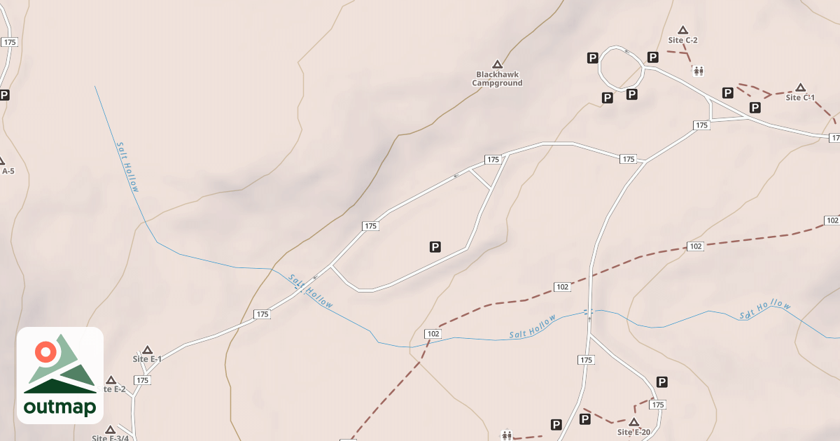 Map of BLACKHAWK GROUP PARKING