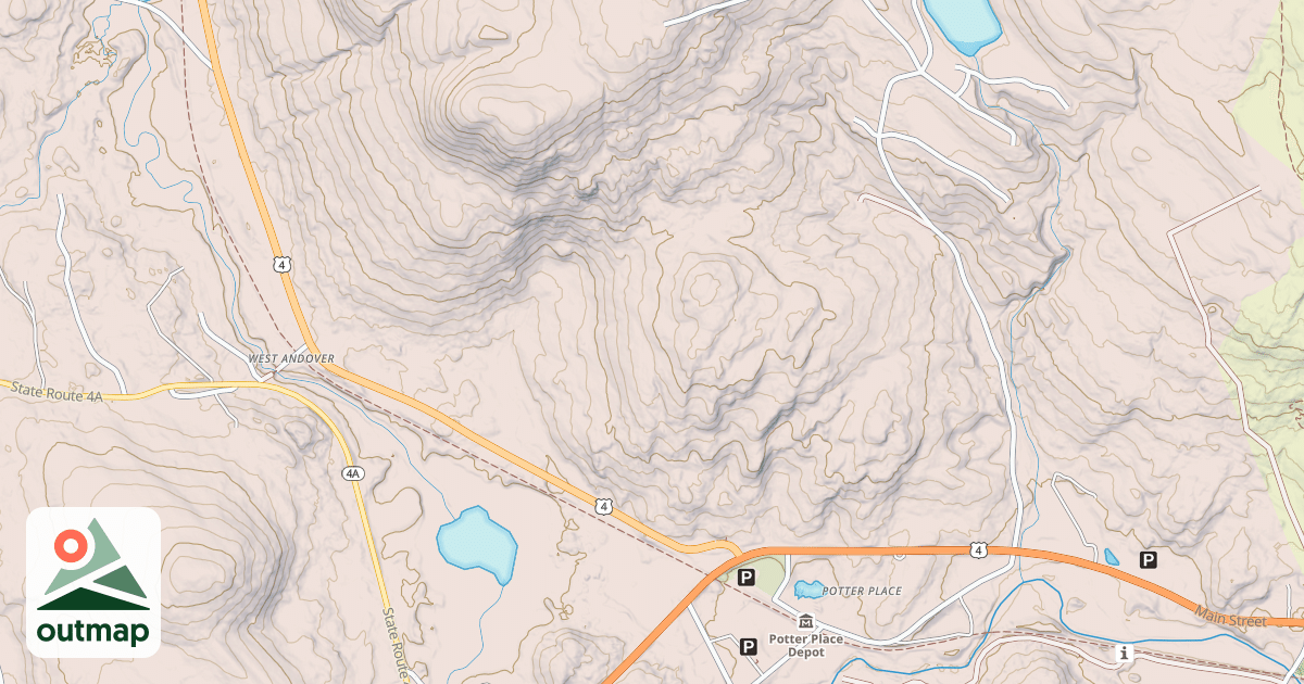 Map of Northern Rail Trail