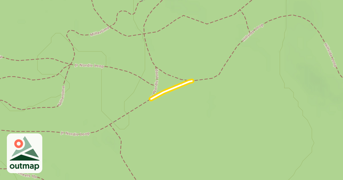 Map of Jr Nordic Loop