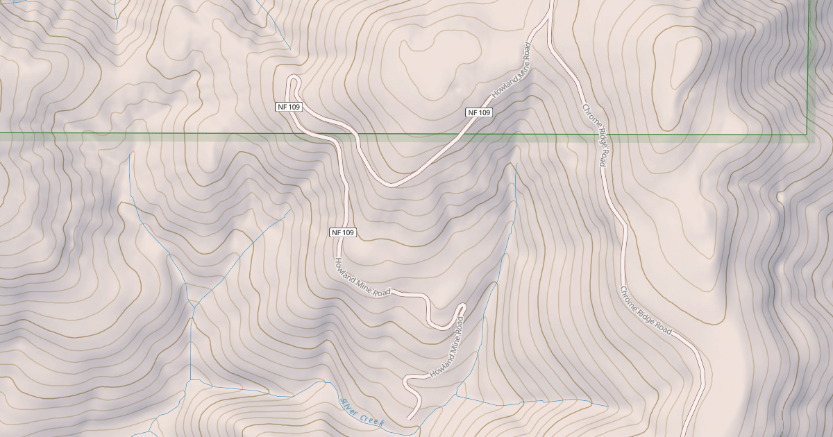 Map preview of HOWLAND MINE