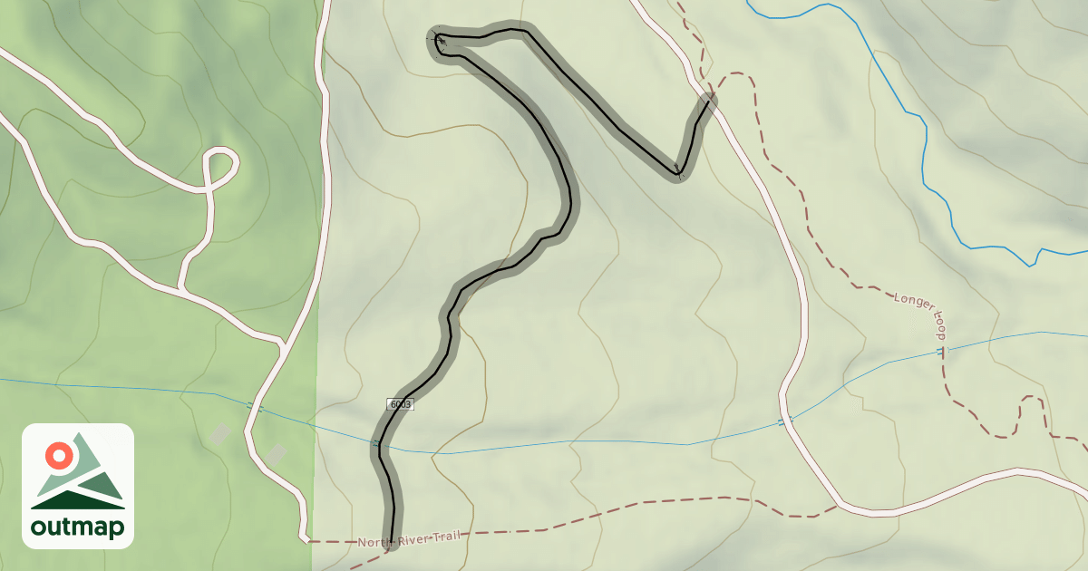 Map of Long Loop Trail