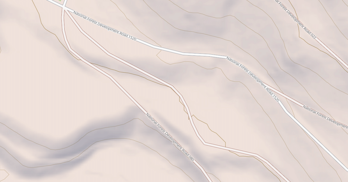 Map preview of USFS Motor Vehicle Use Map Roads {4EEBC43B-46D4-4CBC-8B37-C45673AC5D28}