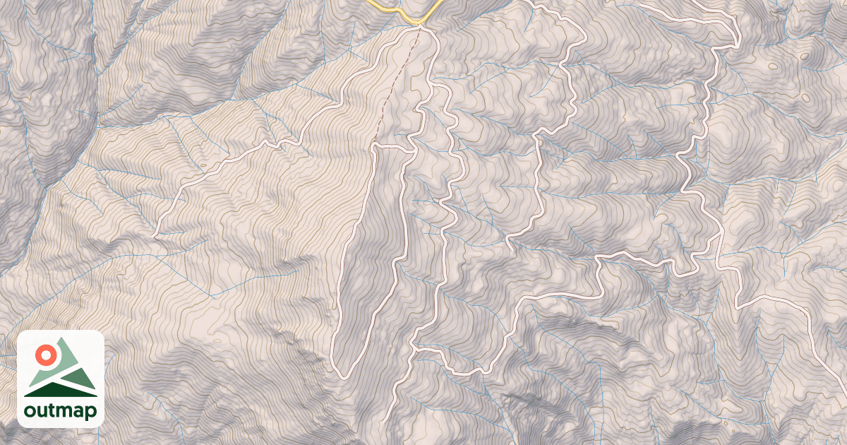 Map of LOWER ALLTOP