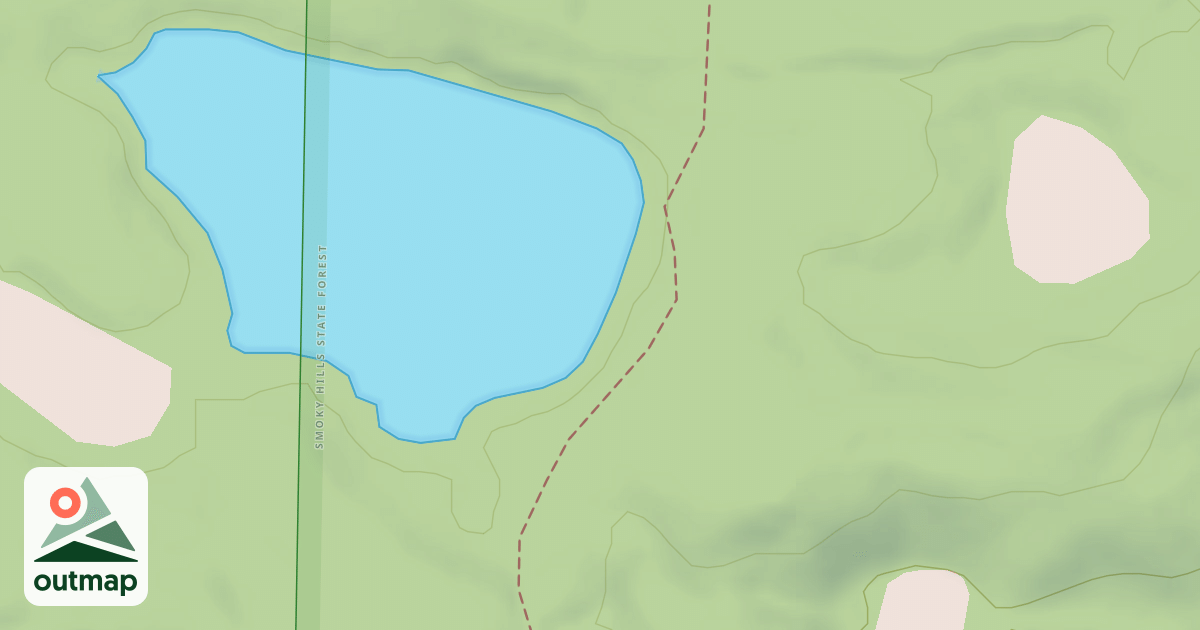 Map of Smoky Hills