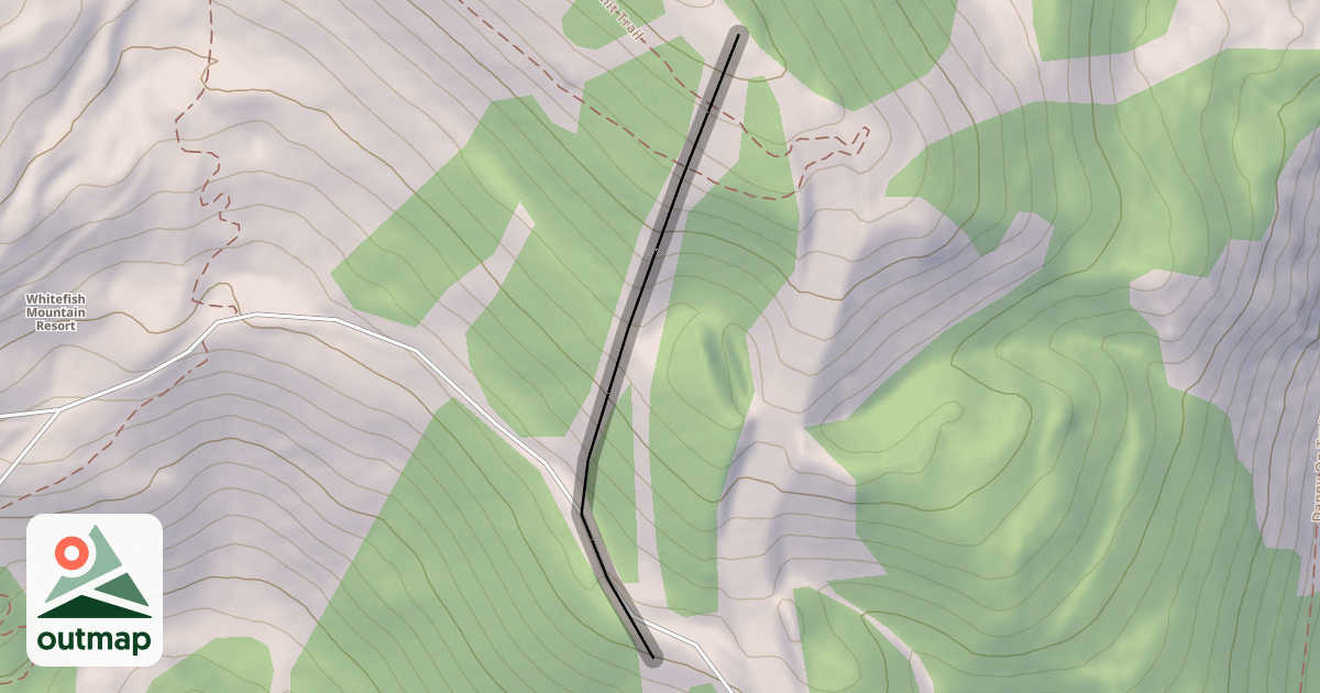 Map of Upper Langley