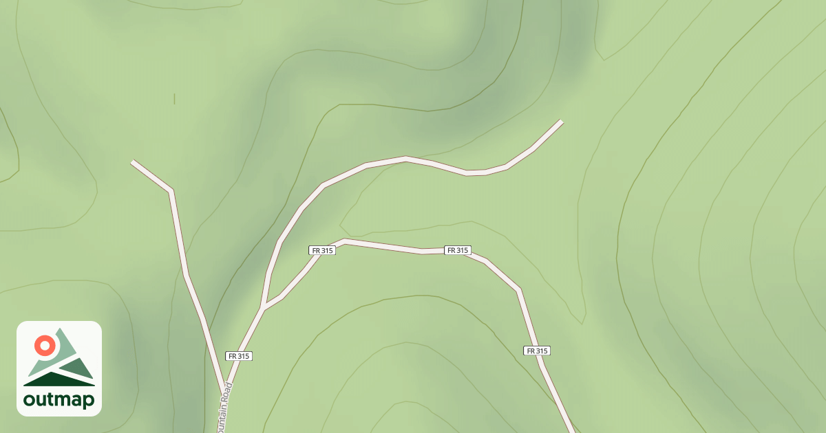 Map of 315.E