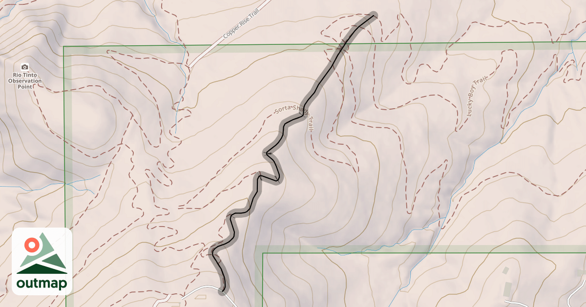 Map of Ridgeline Trail