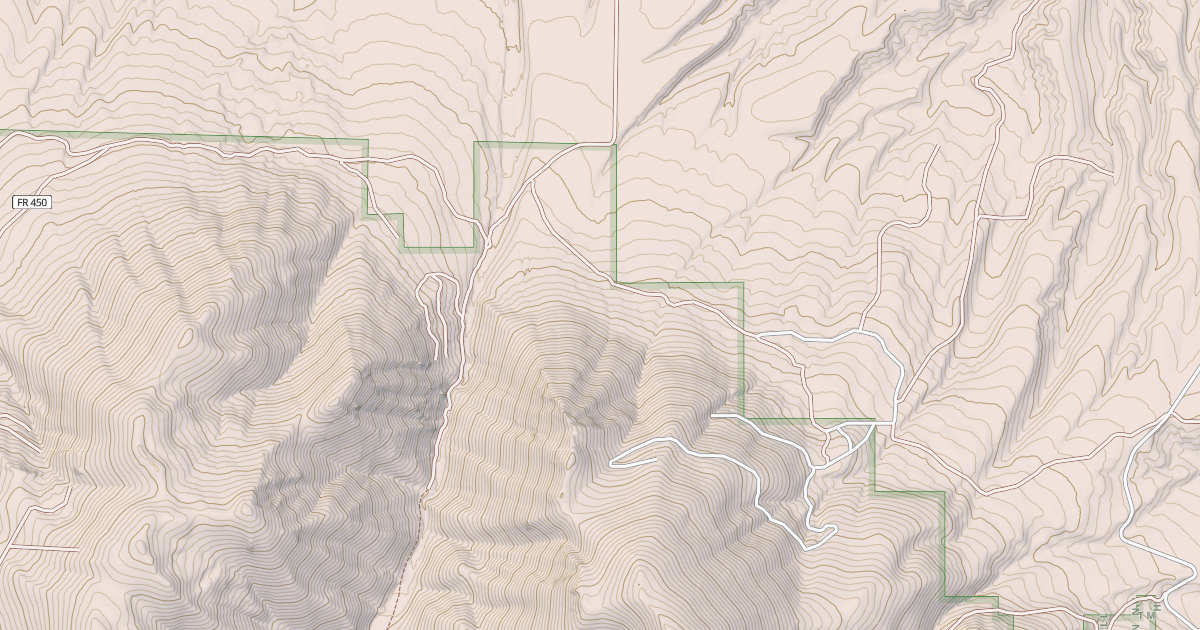 Map preview of ELDORADO DITCH ROAD