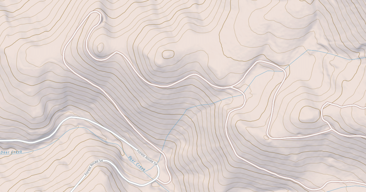 Map preview of DEER CREEK