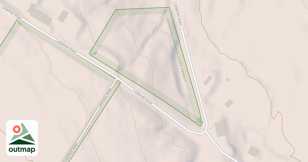 Map of Kiosk Trail