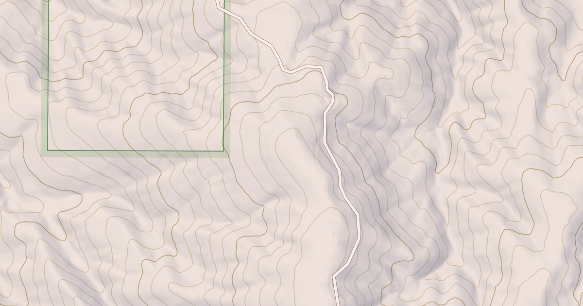 Map preview of MCGARY BUTTE