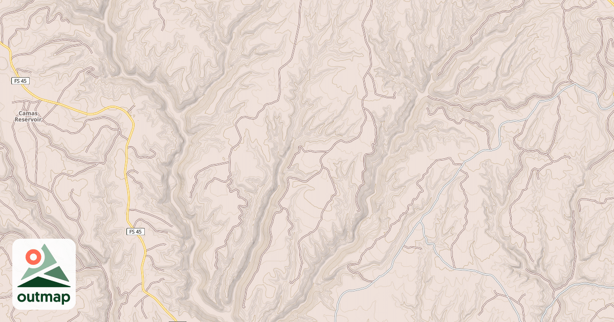Map of SHORT CREEK MRS