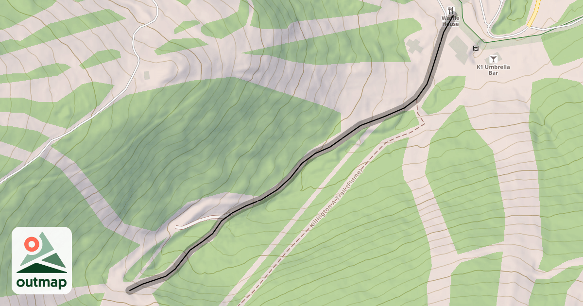 Map of Cascade Runout