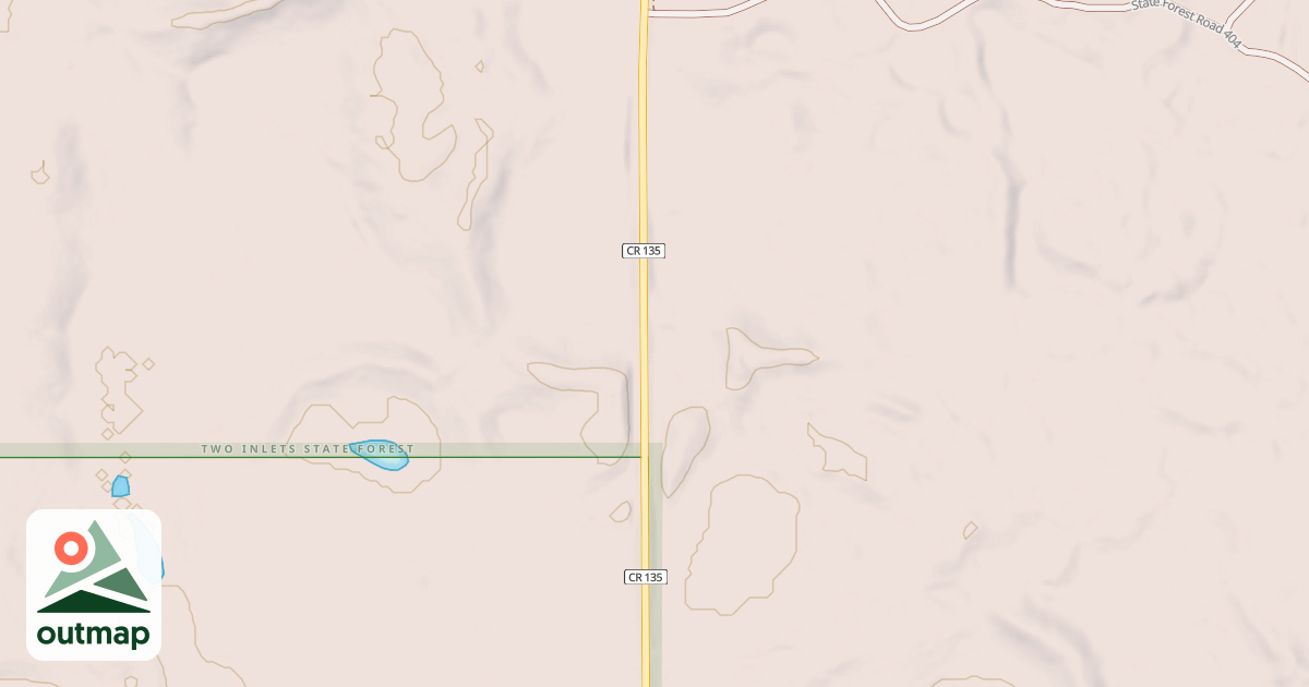 Map of Forest Riders Trails