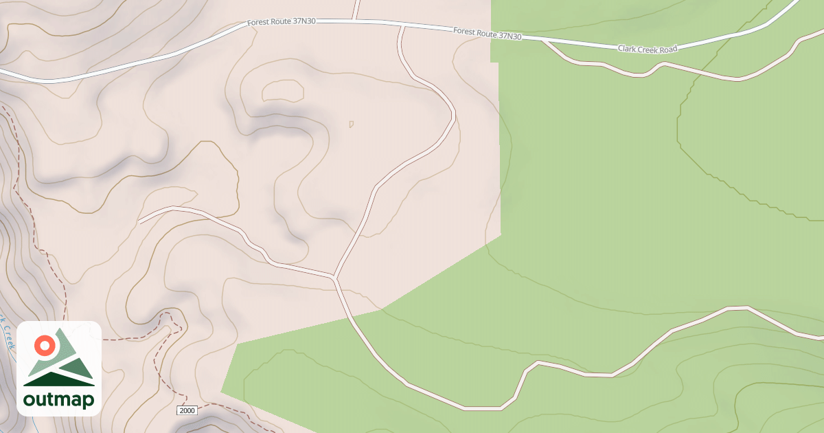 Map of DELUCCI RIDGE