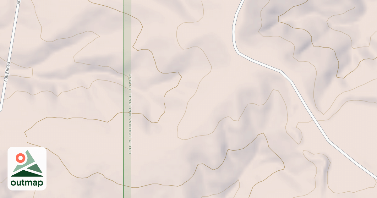 Map of AUTRY LAKE ROAD in Benton