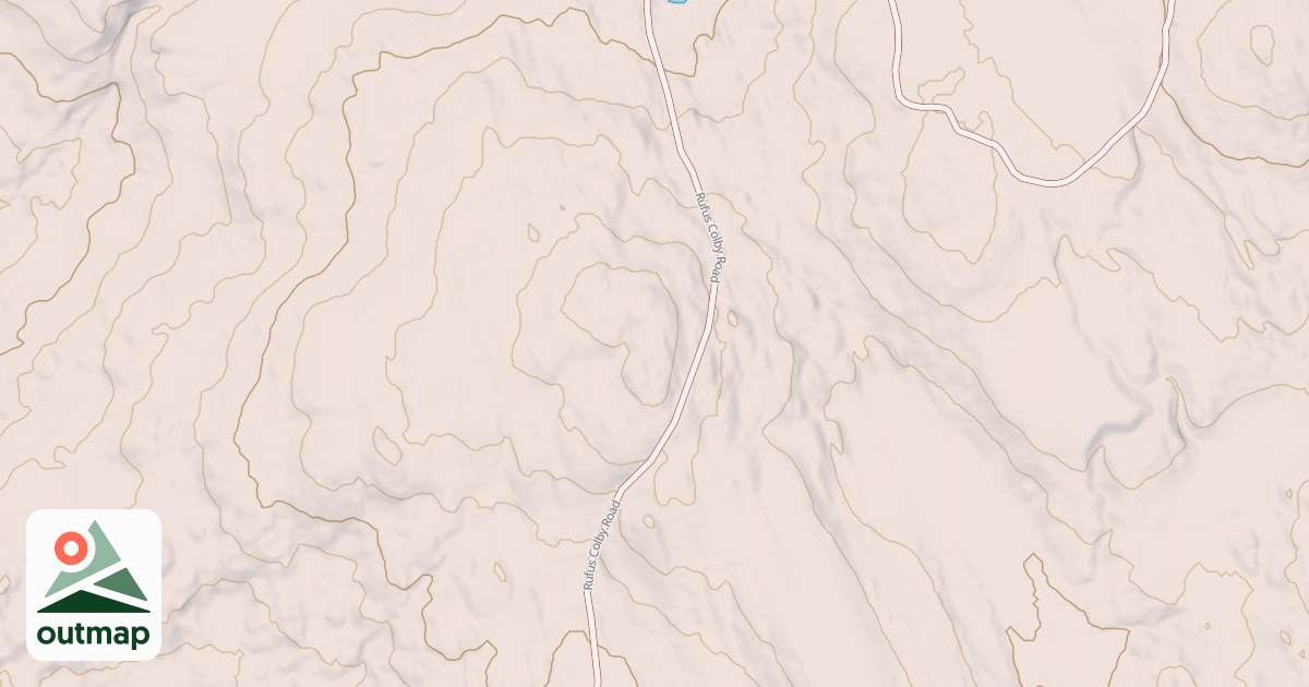 Map of Rufus Rd