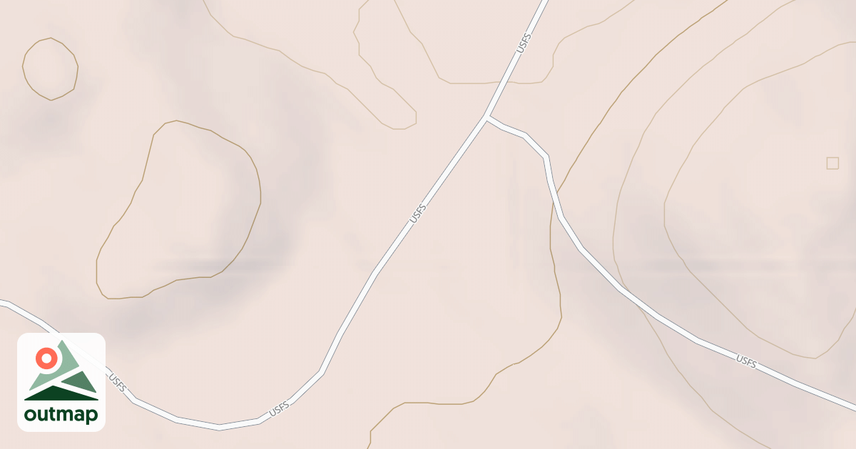 Map of Cone Road