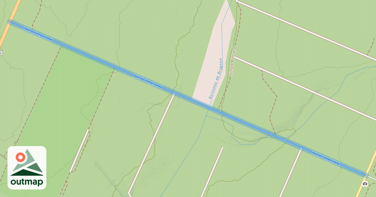 Map of Laie du Long Fossé
