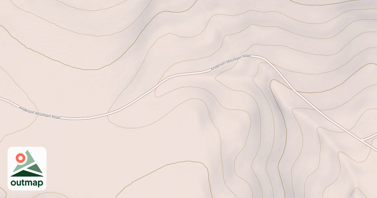 Map of Desert Trail  (Unmarked)