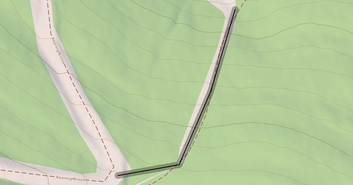 Map preview of Cathedral Brook