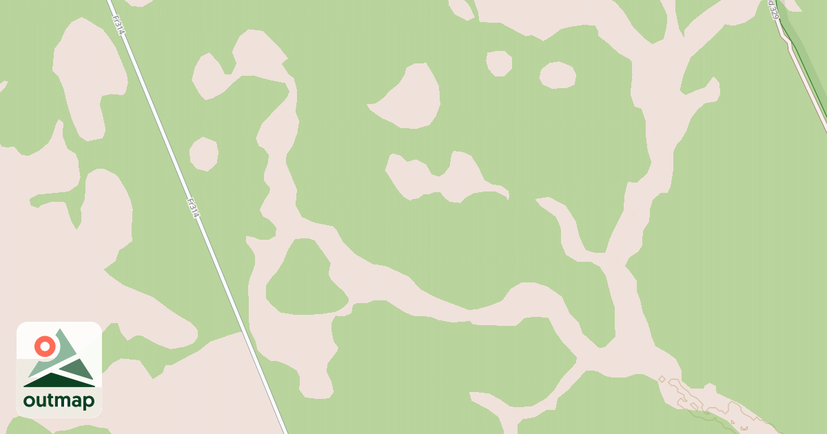 Map of USFS National Forest System Roads {1FA6F1E7-2429-4561-A120-58569D334707}