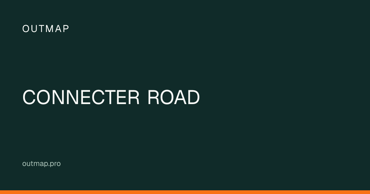 Map of CONNECTER ROAD