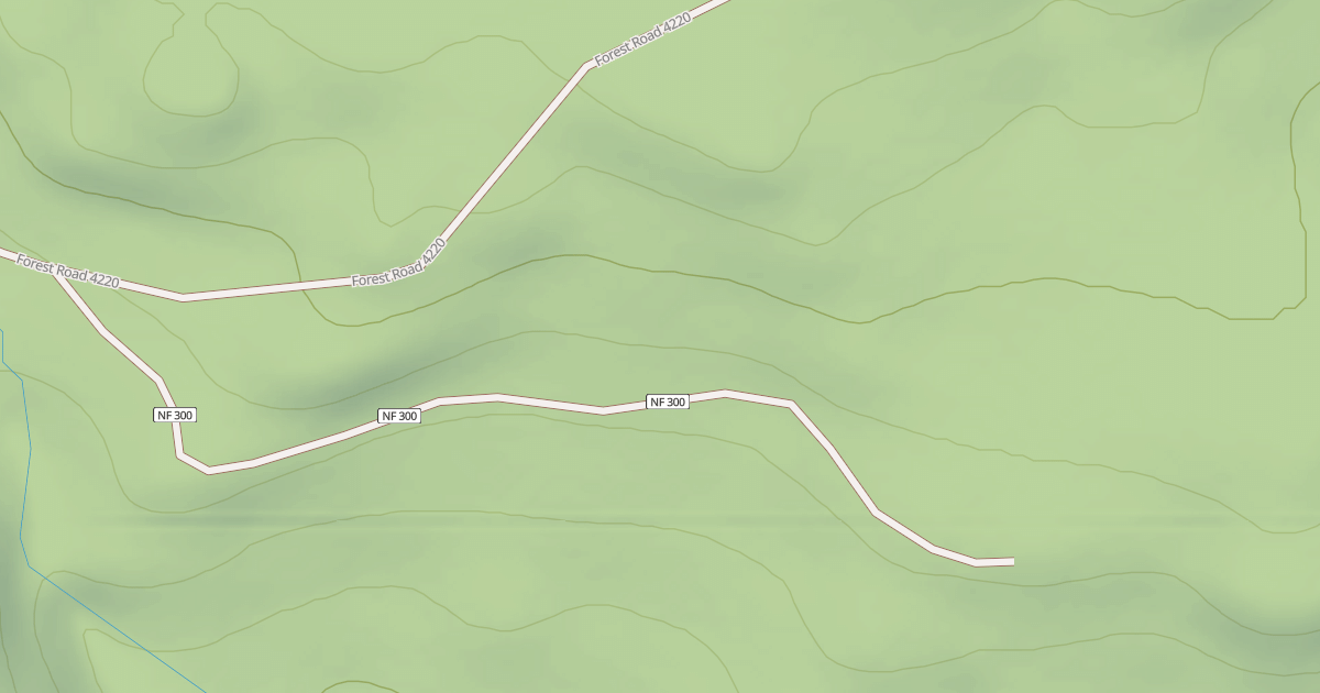 Map preview of USFS Motor Vehicle Use Map Roads {6D7BB23F-24FF-4377-96A9-B3A7D16126C5}