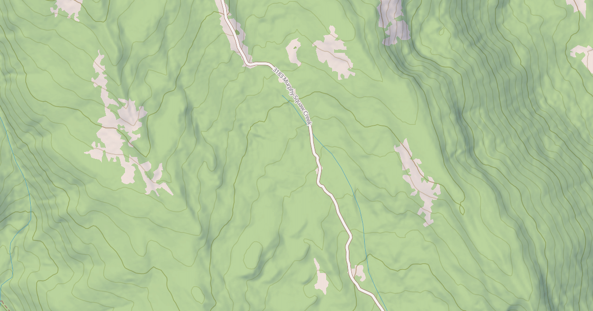 Map preview of Murphy-Squaw Creek