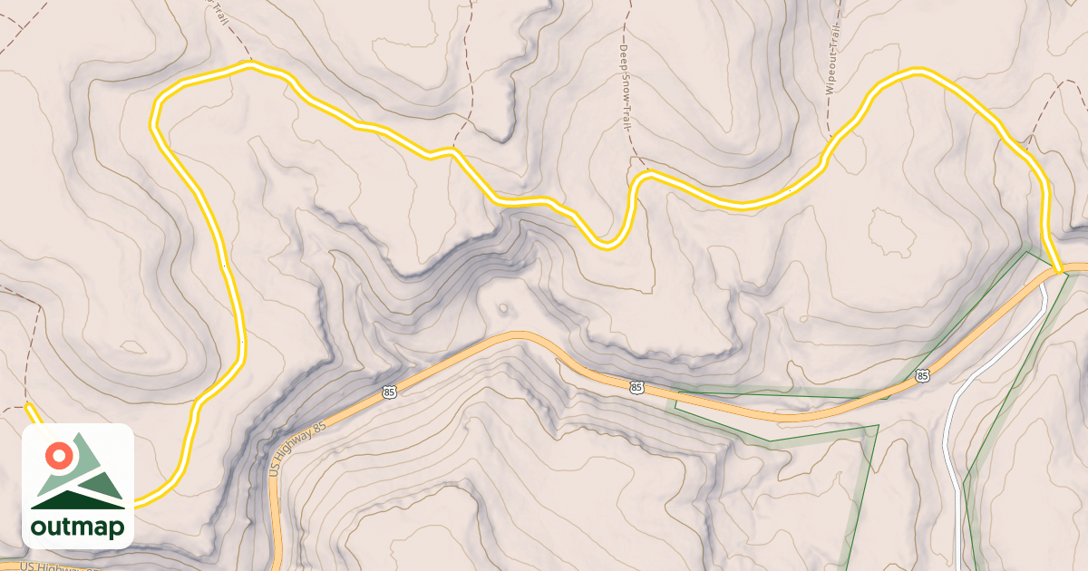 Map of Bratwurst Trail